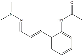 2-Acetylaminocinnamaldehyde dimethyl hydrazone