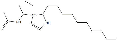 1-[1-(Acetylamino)ethyl]-2-(9-decenyl)-1-ethyl-4-imidazoline-1-ium
