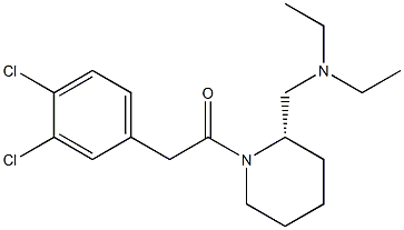 (2S)-1-[(3,4-Dichlorophenyl)acetyl]-2-diethylaminomethylpiperidine