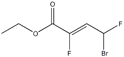(Z)-4-Bromo-2,4-difluoro-2-butenoic acid ethyl ester