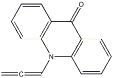 10-Propadienyl-9,10-dihydroacridine-9-one