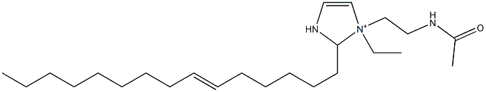 1-[2-(Acetylamino)ethyl]-1-ethyl-2-(6-pentadecenyl)-4-imidazoline-1-ium