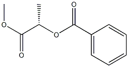[S,(+)]-2-(Benzoyloxy)propionic acid methyl ester Structure