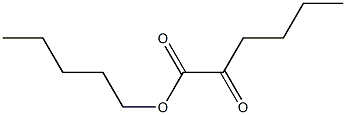 2-Ketocaproic acid pentyl ester Structure