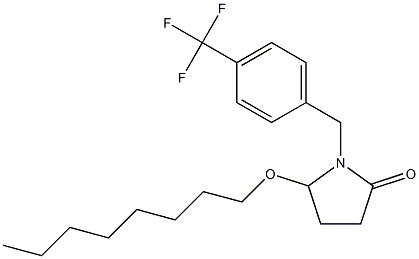 5-(Octyloxy)-1-[4-(trifluoromethyl)benzyl]pyrrolidin-2-one
