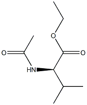 N-Acetyl-D-valine ethyl ester Structure
