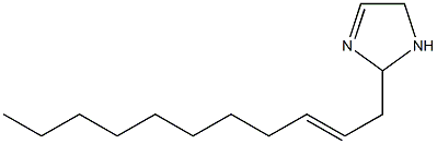 2-(2-Undecenyl)-3-imidazoline Structure