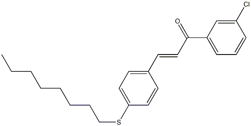 4-((Octylthio))-3'-chlorochalcone