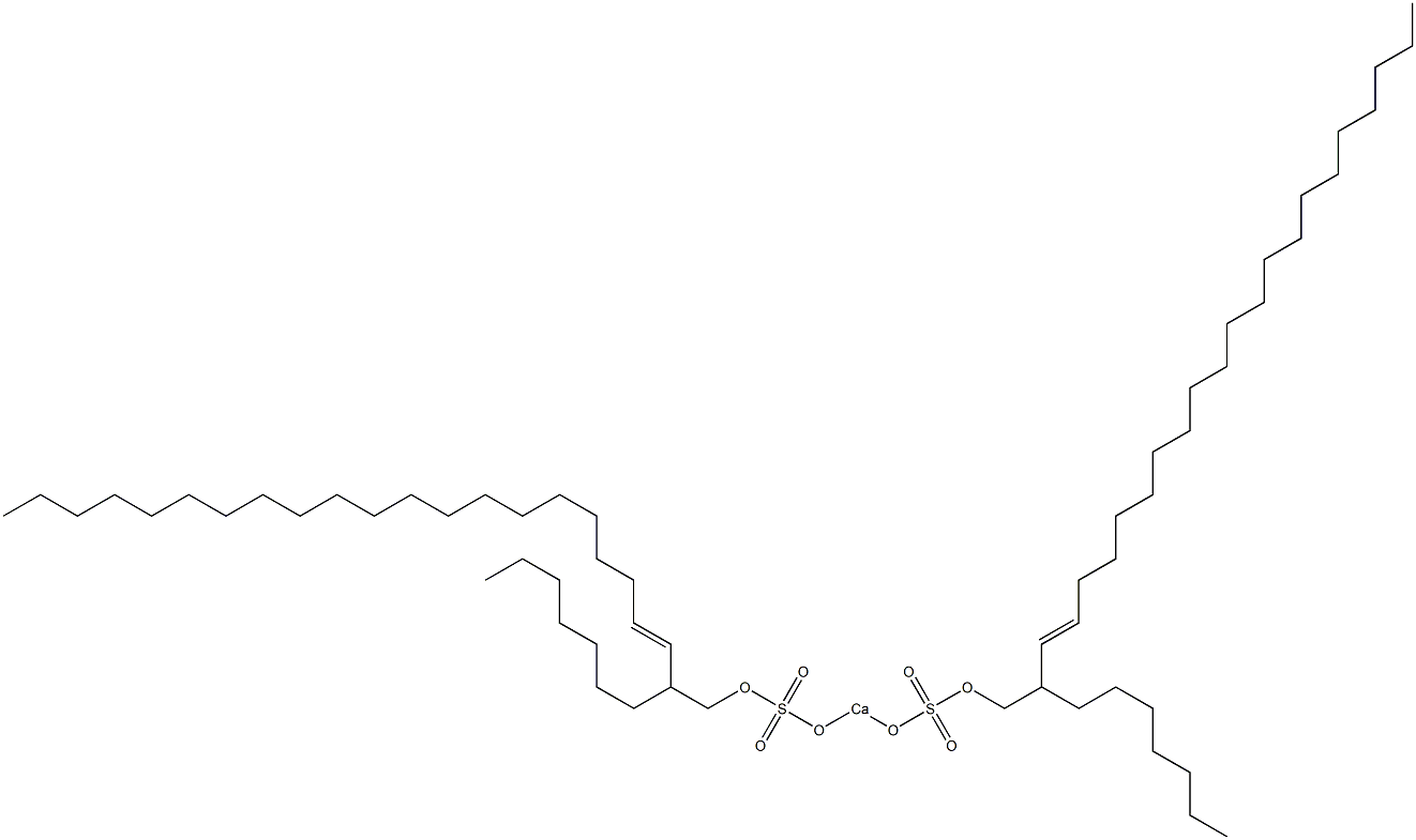 Bis(2-heptyl-3-tricosenyloxysulfonyloxy)calcium