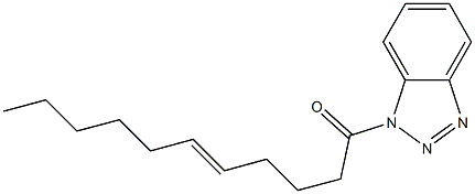 1-(5-Undecenoyl)-1H-benzotriazole Structure