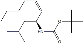 (S,Z)-N-(tert-Butoxycarbonyl)-9-methyl-5-decen-7-amine Struktur