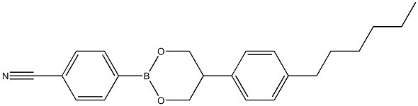 2-(4-Cyanophenyl)-5-(4-hexylphenyl)-1,3,2-dioxaborinane