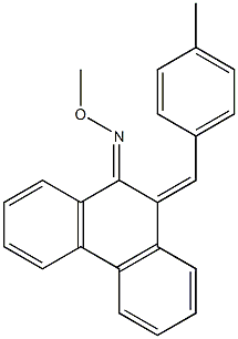 (10Z)-9,10-Dihydro-9-(methoxyimino)-10-(4-methylbenzylidene)phenanthrene