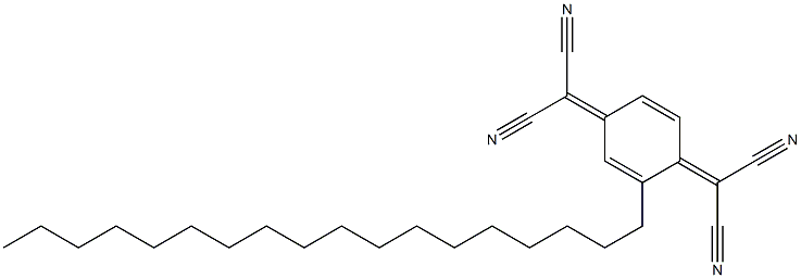2,2'-(2-Octadecylcyclohexa-2,5-diene-1,4-diylidene)bis(malononitrile)