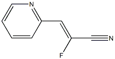 3-(2-Pyridinyl)-2-fluoropropenenitrile