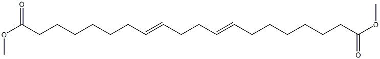 (8E,12E)-8,12-Icosadienedioic acid dimethyl ester Structure