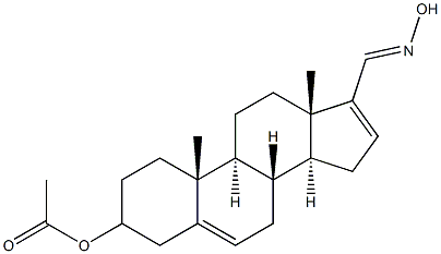 3-Acetoxyandrosta-5,16-diene-17-carbaldehyde oxime