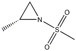 (2R)-1-(Methylsulfonyl)-2-methylaziridine Struktur