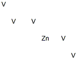 Pentavanadium zinc