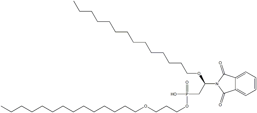 (-)-(2-Phthalimidylethyl)phosphonic acid hydrogen (R)-2,3-bis(tetradecyloxy)propyl ester|