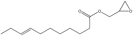 8-Undecenoic acid (oxiran-2-yl)methyl ester Structure