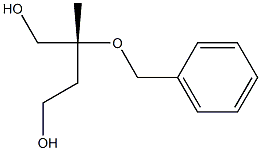 [R,(-)]-2-Benzyloxy-2-methyl-1,4-butanediol Structure