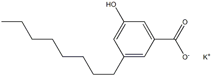 3-Octyl-5-hydroxybenzoic acid potassium salt