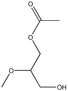 1-O-Acetyl-2-O-methyl-L-glycerol Structure