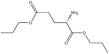 (S)-2-Aminoglutaric acid dipropyl ester Struktur