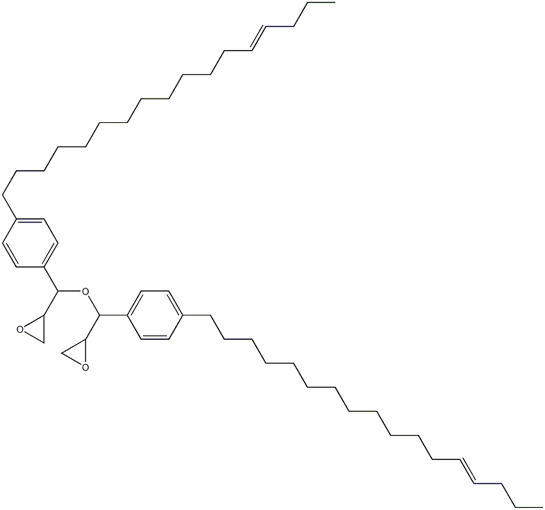 4-(13-Heptadecenyl)phenylglycidyl ether Structure