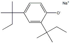 Sodium 2,4-di-tert-pentylphenolate 结构式