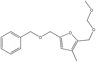 2-[(Methoxymethoxy)methyl]-3-methyl-5-[(benzyloxy)methyl]furan