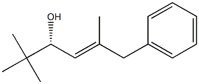 (3R,4E)-2,2,5-Trimethyl-6-phenyl-4-hexen-3-ol Structure