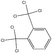 1,2-ビス(トリクロロメチル)ベンゼン 化学構造式