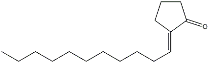 2-(Undecan-1-ylidene)cyclopentanone Struktur