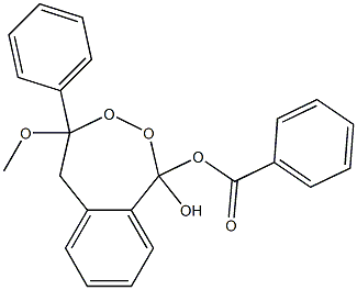 4-Methoxy-4-phenyl-4,5-dihydro-1H-2,3-benzodioxepin-1,1-diol 1-benzoate