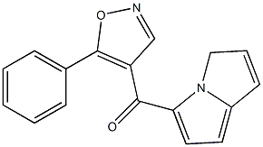 4-(Pyrrolizinocarbonyl)-5-phenylisoxazole