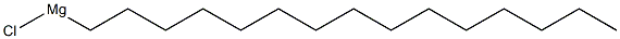 Pentadecylmagnesium chloride Struktur