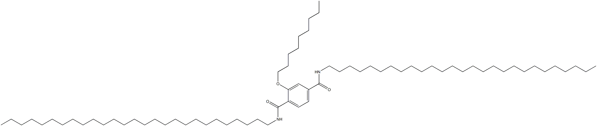 2-(Nonyloxy)-N,N'-diheptacosylterephthalamide,,结构式