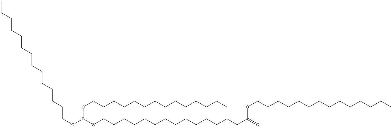 Thiophosphorous acid O,O-ditetradecyl S-(15-tetradecyloxy-15-oxopentadecyl) ester