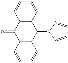 10-(1H-Pyrazol-1-yl)anthrone