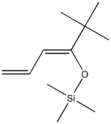 (Z)-1-tert-Butyl-1-(trimethylsiloxy)-1,3-butadiene Structure