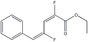 (2E,4E)-2,4-Difluoro-5-phenyl-2,4-pentadienoic acid ethyl ester