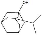 3-Isopropyladamantane-1-ol Struktur