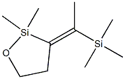 3-[1-(Trimethylsilyl)ethylidene]-2,2-dimethyl-1-oxa-2-silacyclopentane Structure