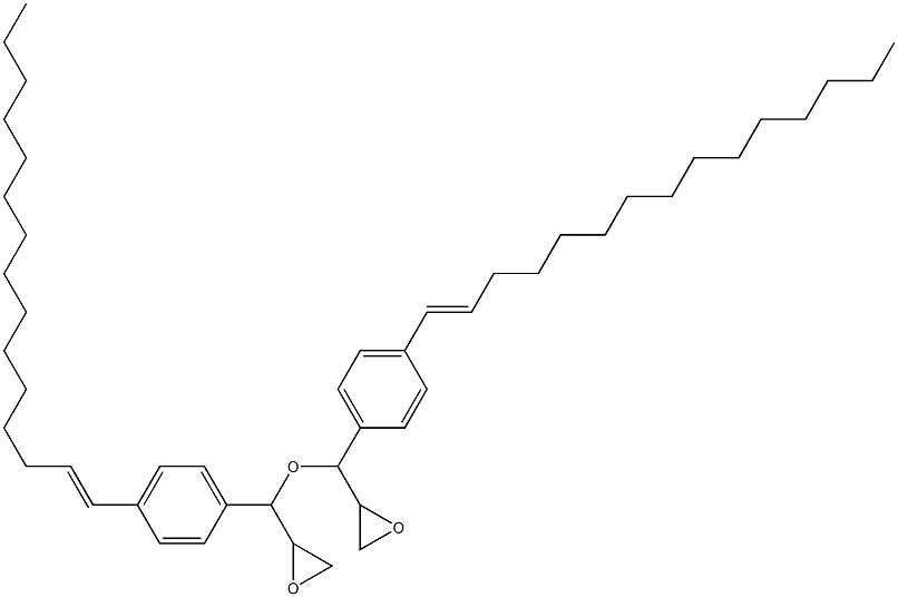 4-(1-Pentadecenyl)phenylglycidyl ether Struktur