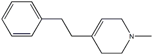 1,2,3,6-Tetrahydro-1-methyl-4-[2-(phenyl)ethyl]pyridine