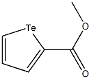 Tellurophene-2-carboxylic acid methyl ester Struktur