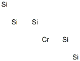 クロム-五けい素 化学構造式