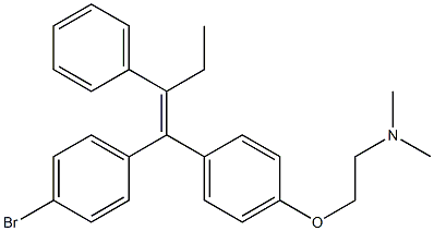 (Z)-1-[4-(2-(Dimethylamino)ethoxy)phenyl]-1-(4-bromophenyl)-2-phenyl-1-butene